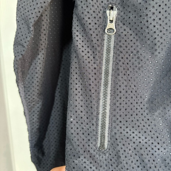 MARMOT Womens Full Zip Jacket Small Black Perforated Lightweight Running Outdoor - Picture 10 of 13